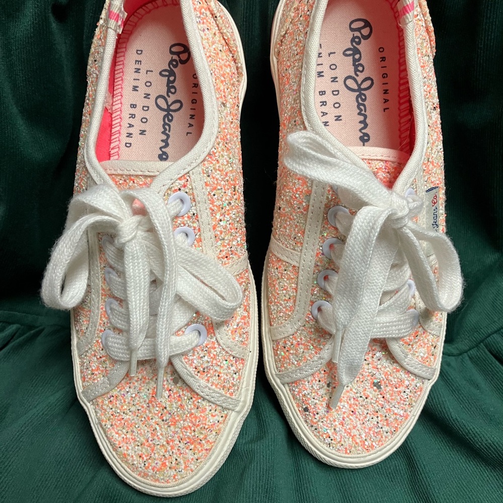 Pepe Jeans Baker Glitter Sneakers